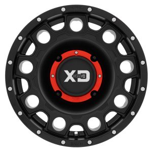 KMC XS129 Red Ring Face